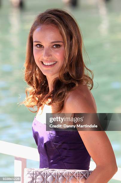 Natalie Portman is seen attending the opening day of the 67th Venice Film Festival on September 1, 2010 in Venice, Italy.