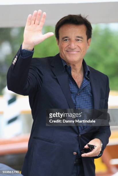 Christian De Sica attends day six of the 67th Venice Film Festival on September 6, 2010 in Venice, Italy.