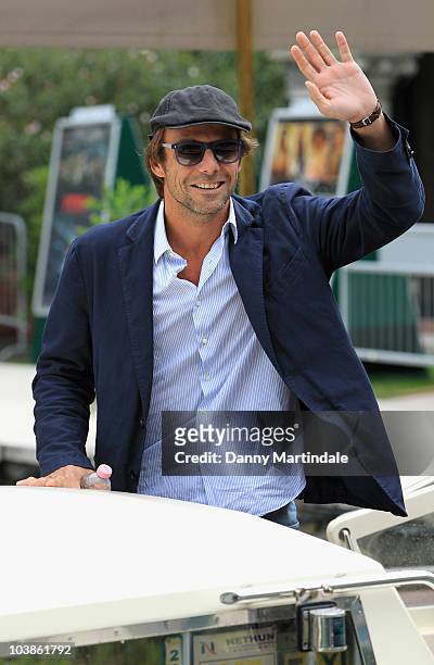 Alessandro Preziosi attends day six of the 67th Venice Film Festival on September 6, 2010 in Venice, Italy.