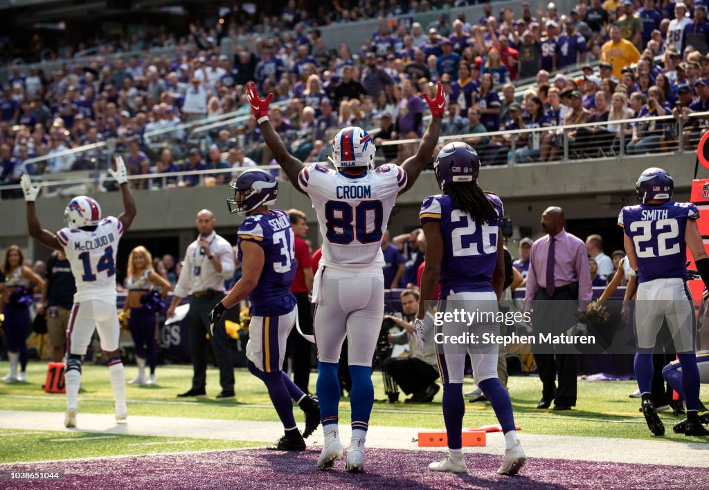 Buffalo Bills v Minnesota Vikings