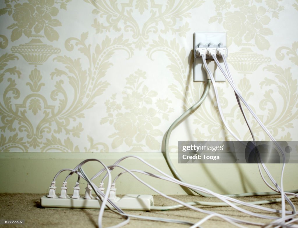 Overloaded Electric Outlet High-Res Stock Photo - Getty Images