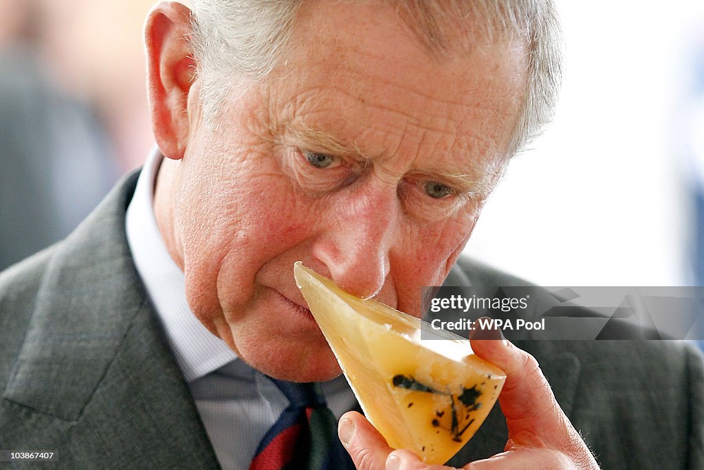 Prince Charles Travels On Royal Train