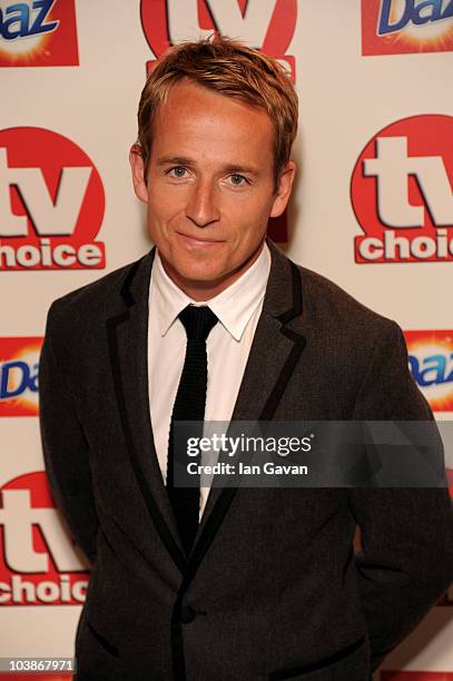 Jonnie Irwin arrives at the TV Choice Awards 2010 at The Dorchester on September 6, 2010 in London, England.
