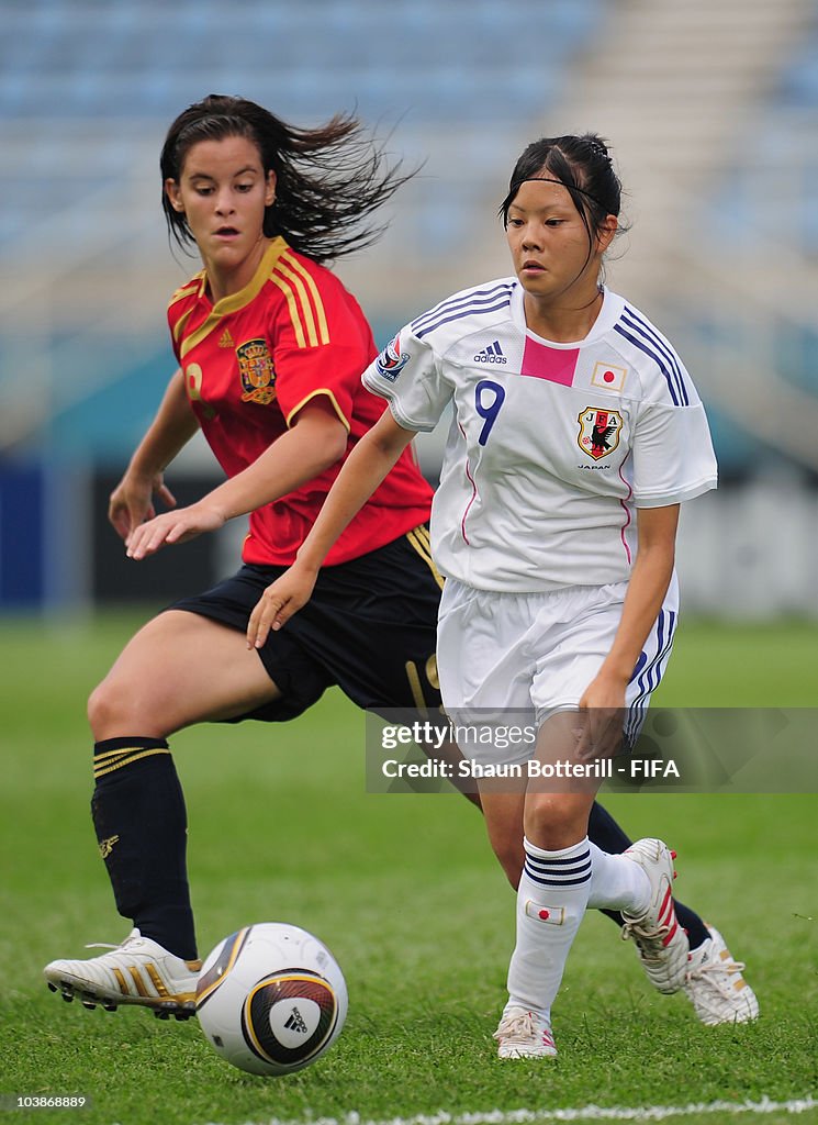 Spain v Japan - FIFA U17 Women's World Cup