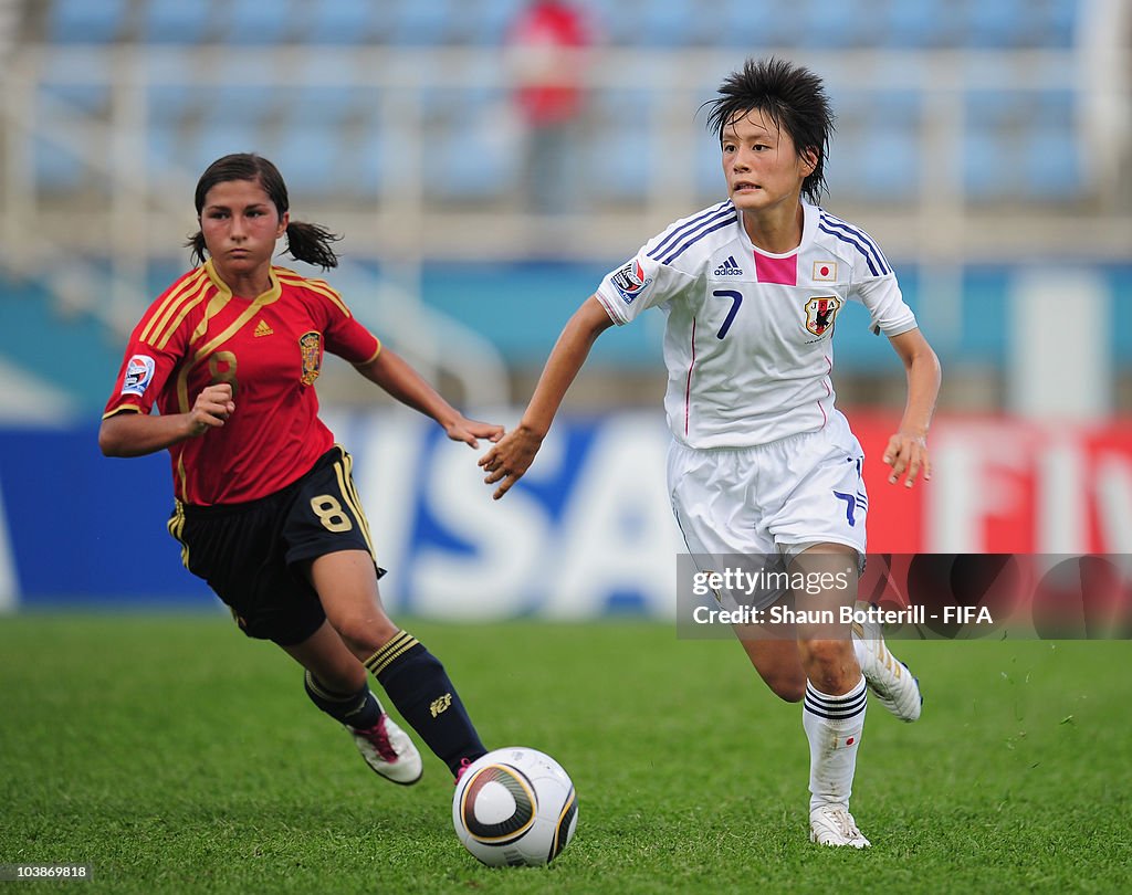 Spain v Japan - FIFA U17 Women's World Cup