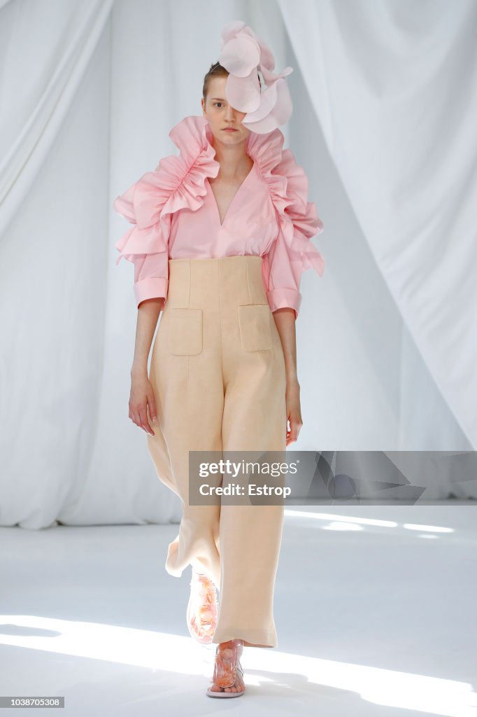 Delpozo - Runway - LFW September 2018