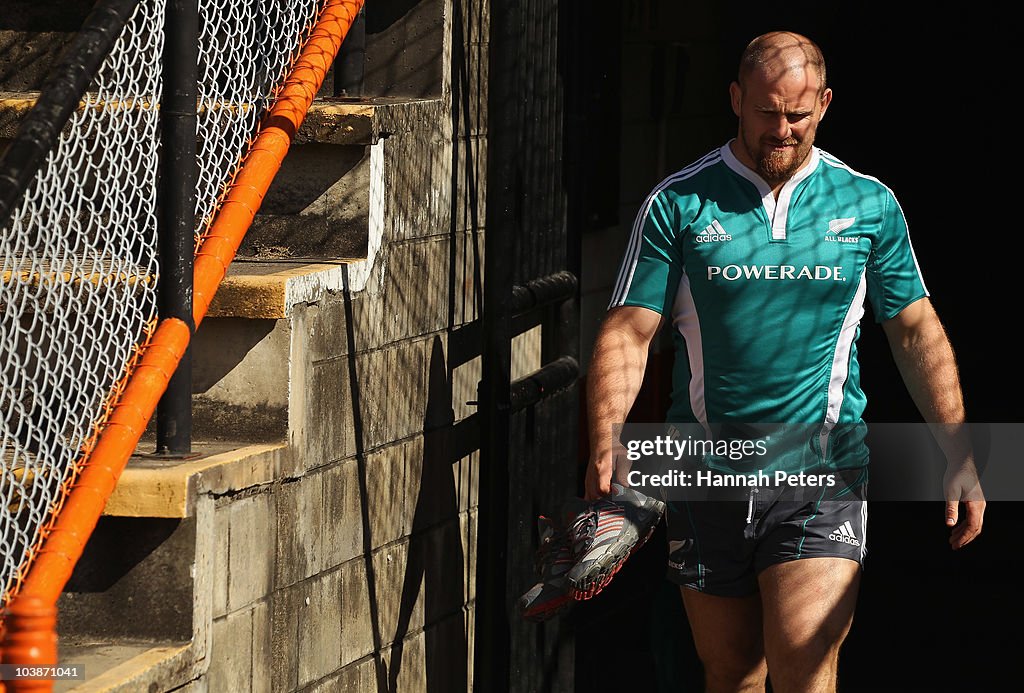 All Blacks Training Session