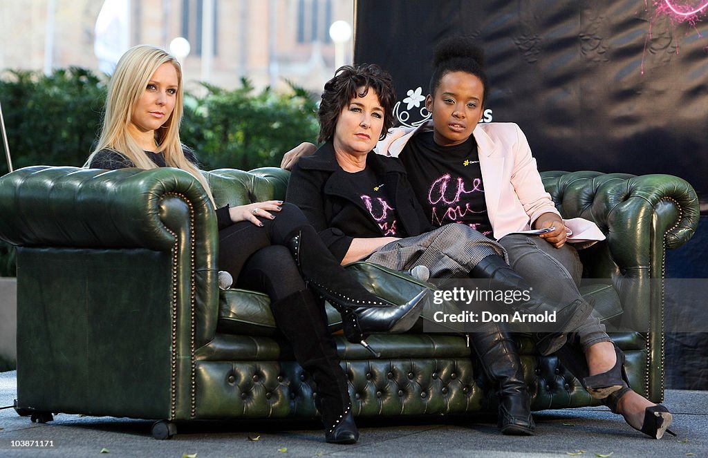 Celebrity Ambassadors Launch Girls Night In 2010