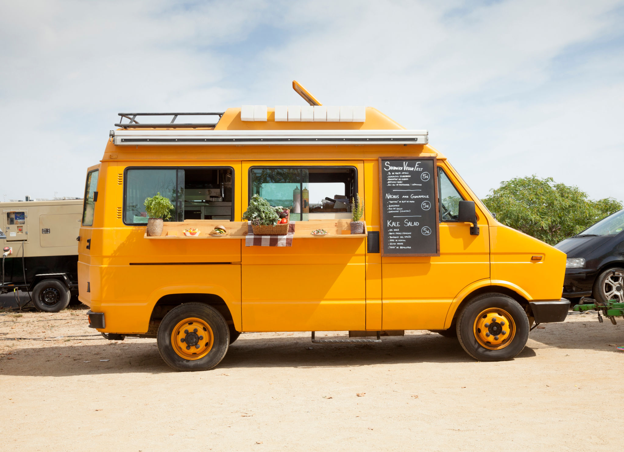 food truck kitchen