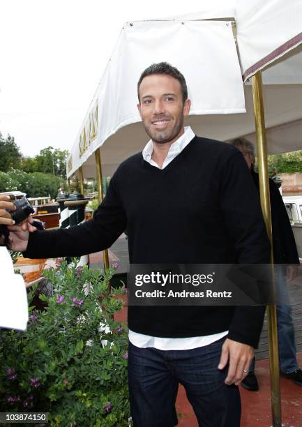 Actor Ben Affleck attends the 67th Venice Film Festival on September 7, 2010 in Venice, Italy.