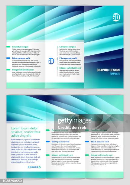Generic Leaflet Example Leaflet Design Example High-Res Vector Graphic - Getty Images