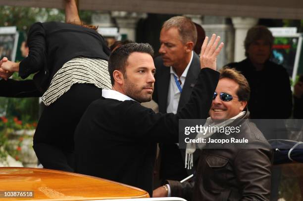 Ben Affleck is sighted on September 7, 2010 in Venice, Italy.