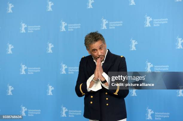66th International Film Festival in Berlin, Germany, 15 February 2016. Photo call 'Road to Istanbul': actor Abel Jafri. The film is presented in the...