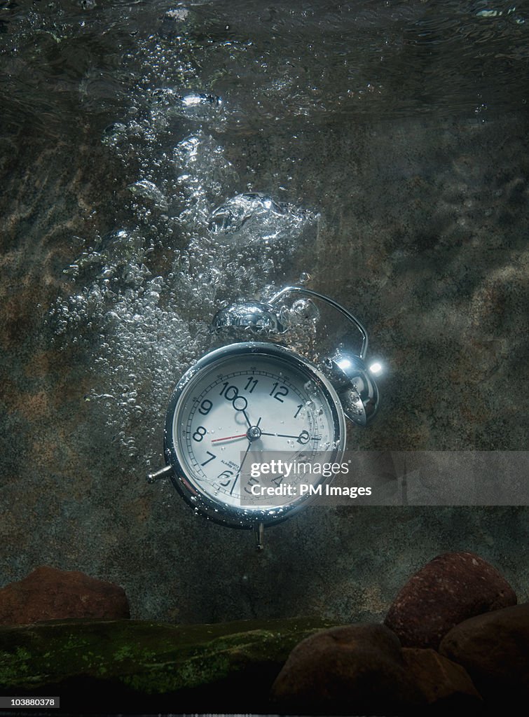 Alarm Clock Under Water