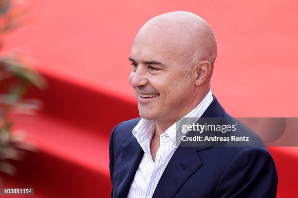 Luca Zingaretti attends the "Noi Credevamo" premiere during the 67th Venice Film Festival at the Sala Grande Palazzo Del Cinema on September 7, 2010...