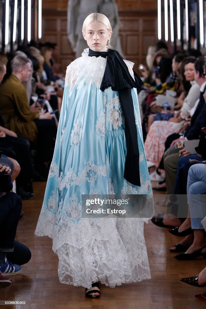 ERDEM - Runway - LFW September 2018