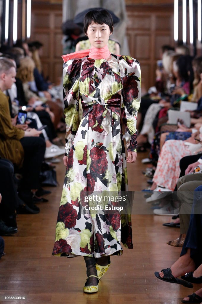 ERDEM - Runway - LFW September 2018