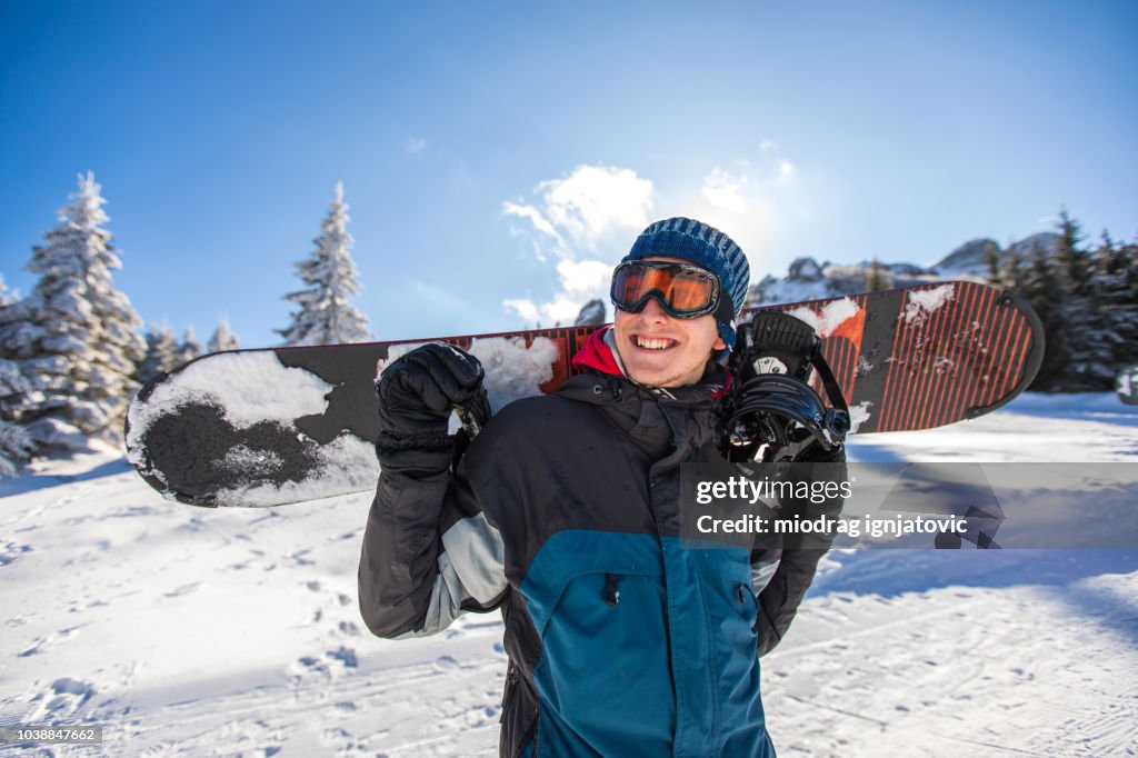 Sa passion est Snowboard