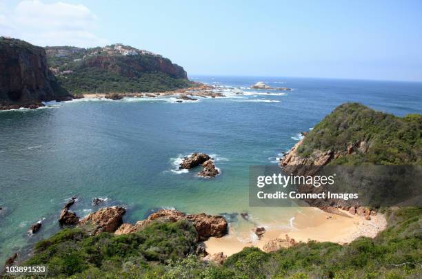 knysna heads, south africa - knysna stock-fotos und bilder