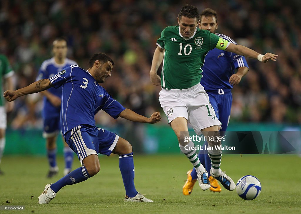Republic of Ireland v Andorra - EURO 2012 Qualifier