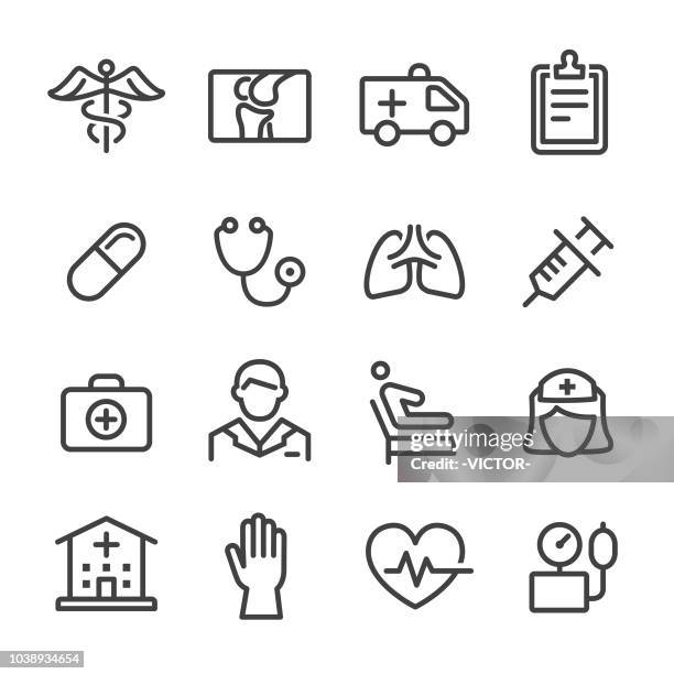 ilustraciones, imágenes clip art, dibujos animados e iconos de stock de iconos de la salud - serie - brazo fracturado