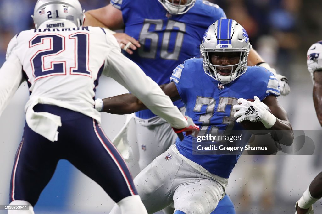 New England Patriots v Detroit Lions