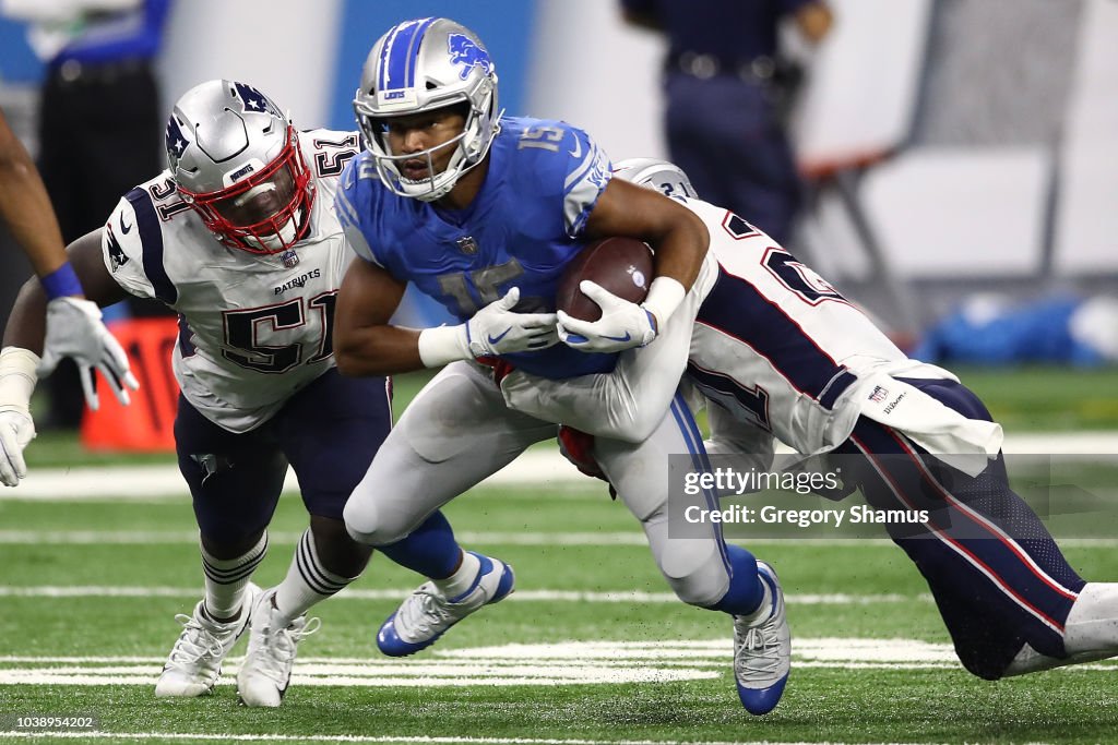 New England Patriots v Detroit Lions