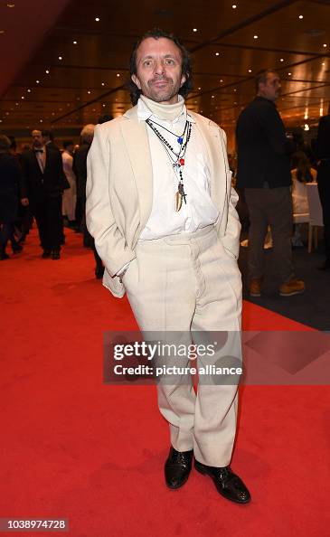 Actor David Bennent, photographed at the opening party after the