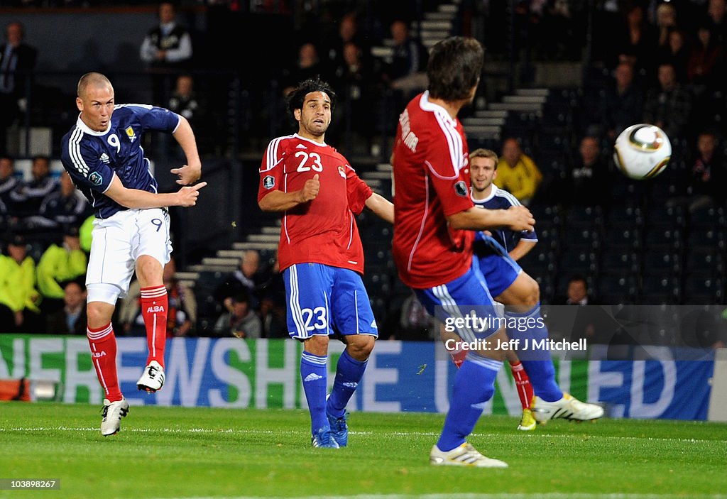 Scotland v Liechtenstein - EURO 2012 Qualifier