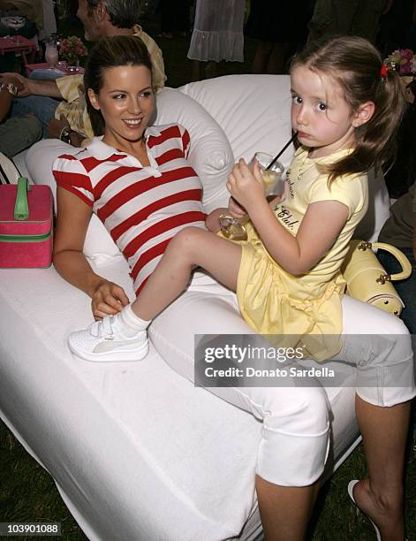 Kate Beckinsale and daughter