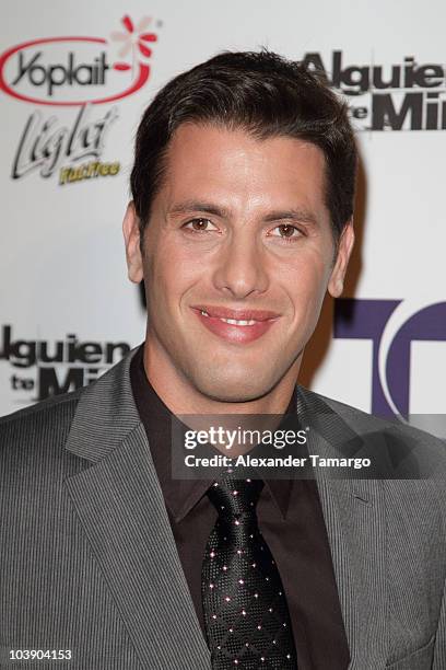 Andres Mistage attends screening of Telemundo's "Alguien Te Mira" at The Biltmore Hotel on September 7, 2010 in Coral Gables, Florida.