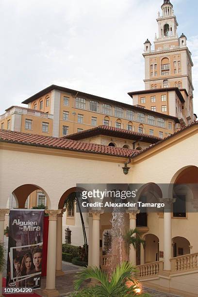 General view of the screening of Telemundo's "Alguien Te Mira" at The Biltmore Hotel on September 7, 2010 in Coral Gables, Florida.