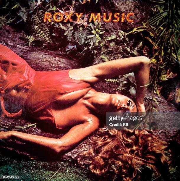 The album cover sleeve of Stranded by Roxy Music, record released in 1973.