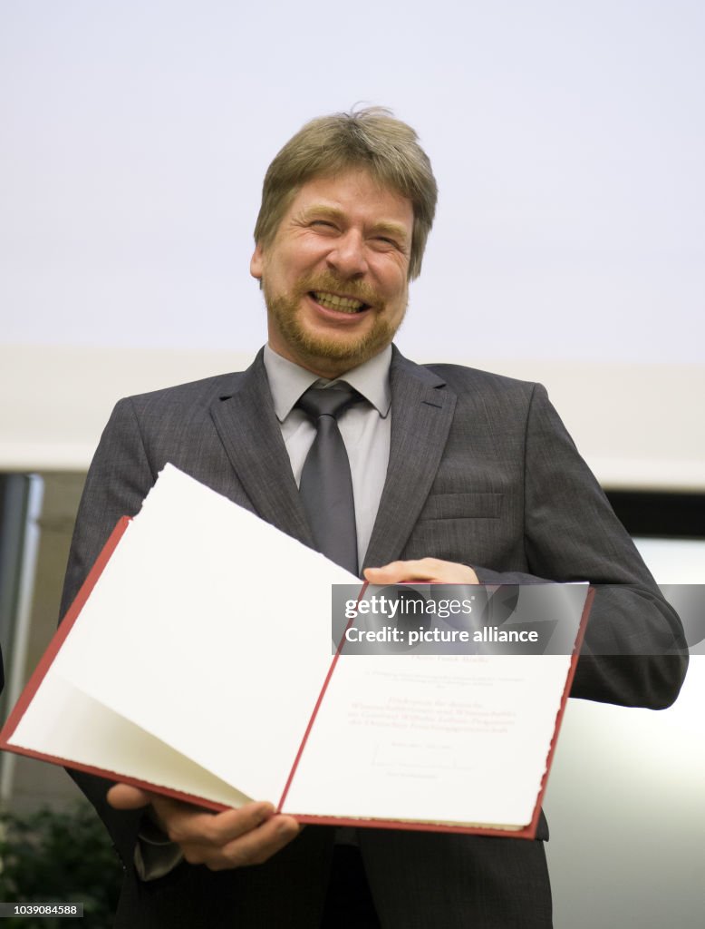 Gottfried-Wilhelm-Leibniz-Preis awards ceremony