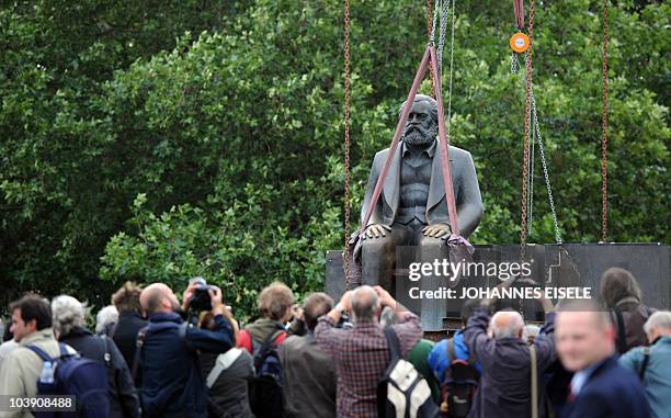 Marx Rise Statue The New Marx Photos and Premium High Res Pictures - Getty Images