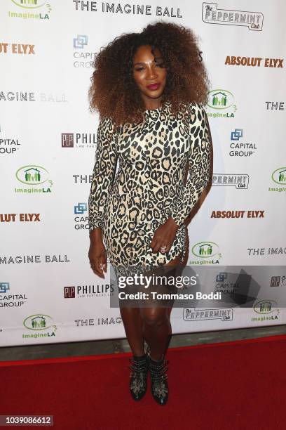 Serena Williams attends the 5th Annual Imagine Ball Honoring Serena Williams Benefiting Imagine LA Presented By John Terzian & Val Vogt at The...