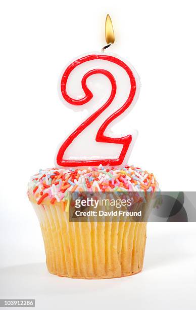 cupcake number candle - david wicks stock pictures, royalty-free photos & images