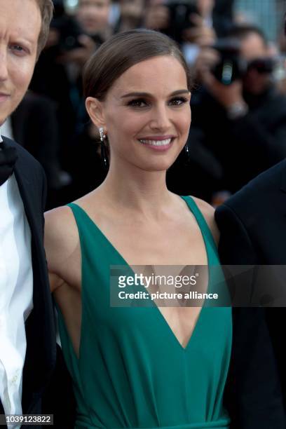 Actress Natalie Portman attends the premiere of Sicario during the 68th Annual Cannes Film Festival at Palais des Festivals in Cannes, France, on 19...