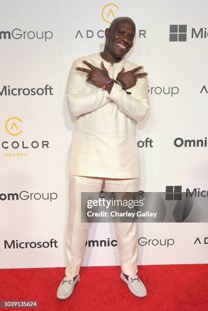 Kofi Amoo-Gottfried attends the 12th Annual ADCOLOR Awards at JW Marriott Los Angeles at L.A. LIVE on September 23, 2018 in Los Angeles, California.