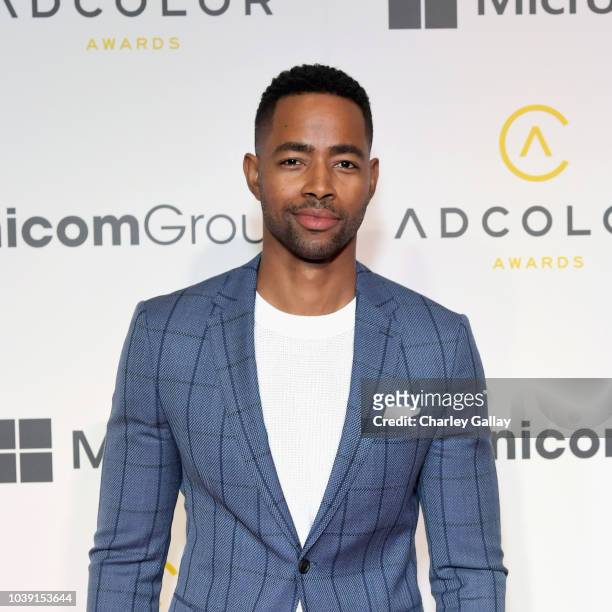 Jay Ellis attends the 12th Annual ADCOLOR Awards at JW Marriott Los Angeles at L.A. LIVE on September 23, 2018 in Los Angeles, California.