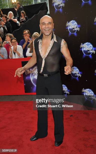 Goldie attends the 'Strictly Come Dancing' Season 8 Launch Show at BBC Television Centre on September 8, 2010 in London, England.