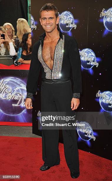 Scott Maslen attends the 'Strictly Come Dancing' Season 8 Launch Show at BBC Television Centre on September 8, 2010 in London, England.