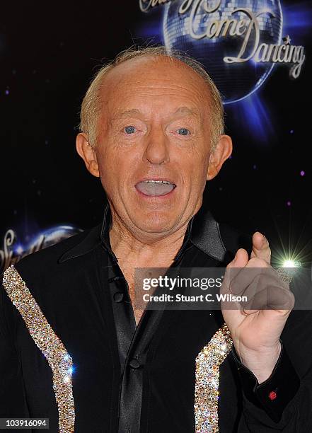 Paul Daniels attends the 'Strictly Come Dancing' Season 8 Launch Show at BBC Television Centre on September 8, 2010 in London, England.