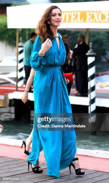 Rebecca Hall attends the 67th Venice Film Festival on September 8, 2010 in Venice, Italy.