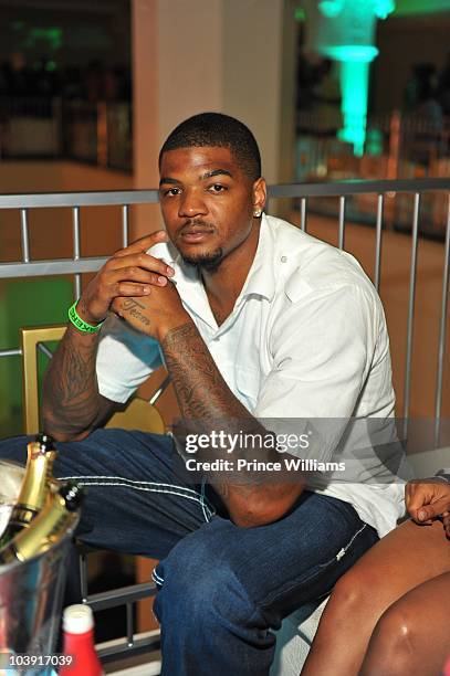 Josh Smith attends the "Takers" premiere after party at 200 Peachtree on August 25, 2010 in Atlanta, Georgia.