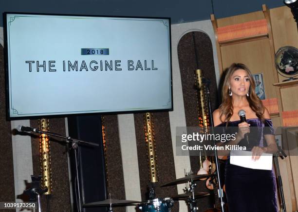 Rita Garcia attends The Imagine Ball Honoring Serena Williams Benefitting Imagine LA Presented By John Terzian & Val Vogt on September 23, 2018 in...