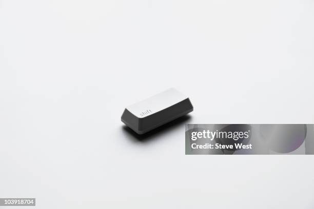 shift key of computer keyboard - shift key stock pictures, royalty-free photos & images