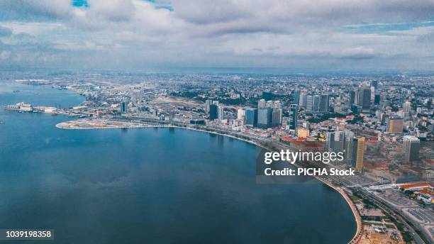view of luanda - luanda imagens e fotografias de stock