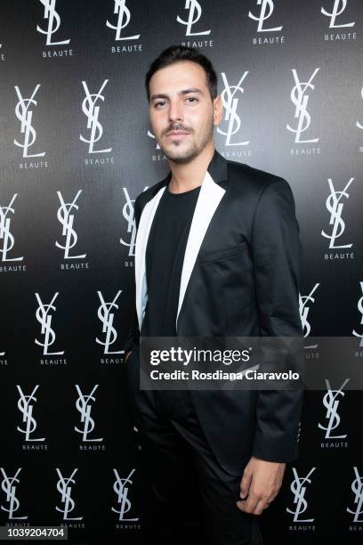 Roberto De Rosa attends "Ysl Beauty Club Milan" during Milan Fashion Week Spring/Summer 2019 on September 23, 2018 in Milan, Italy.