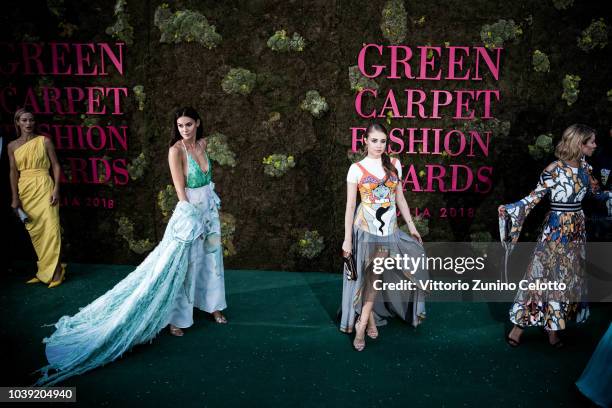 Green Carpet Fashion Awards Italia 2018 Alternative Views Photos and